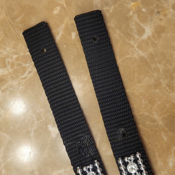 Top Paw jet black 16" dog collar - small dog/large cat - Picture 9 of 12